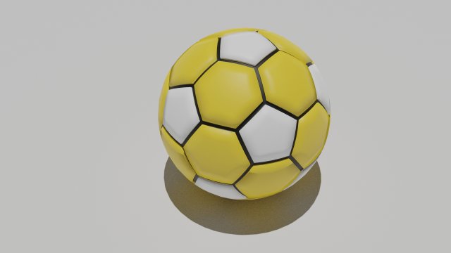 soccer ball Modello 3D .c4d .max .obj .3ds .fbx .stl .blend 