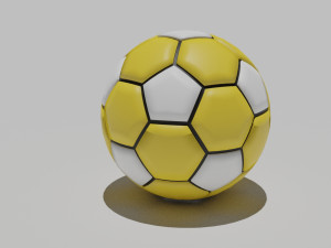 soccer ball Modello 3D