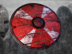 shield viking 3D-Modell