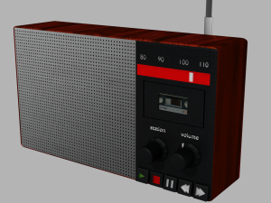 radio 3D Модель