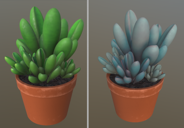 flower with 2 different texture variations 3D Model .c4d .max .obj .3ds .fbx .stl .blend 