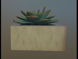 flowers with 4 different textures variation 3Dモデル