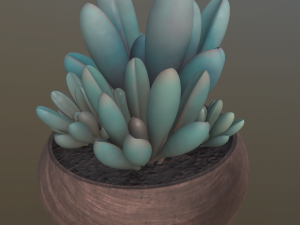 flower with 2 different texture variations 3D मॉडल