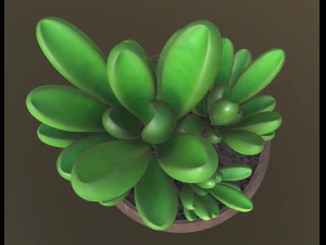 flower with 2 different texture variations 3D Model