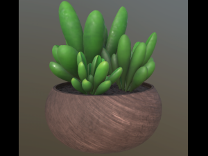 flower with 2 different texture variations 3D मॉडल