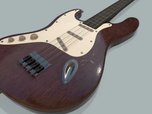 electric guitar 3D Model