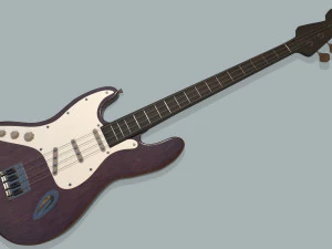 electric guitar 3D Model