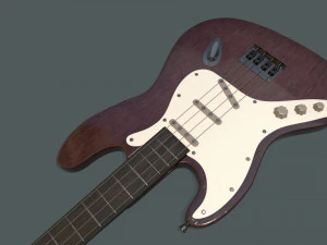 electric guitar 3D Model