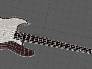 electric guitar 3D Model