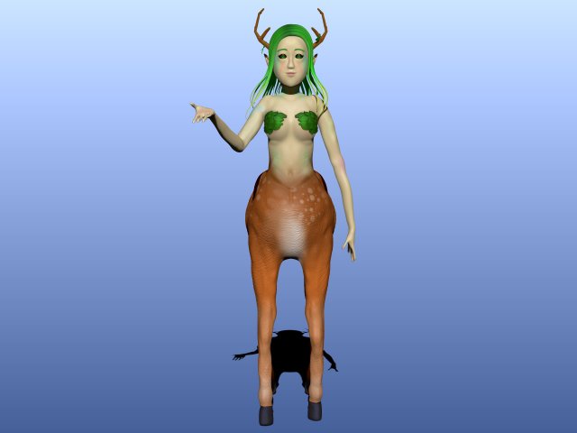 therianthrope Modelo 3D .c4d .max .obj .3ds .fbx .stl .blend 