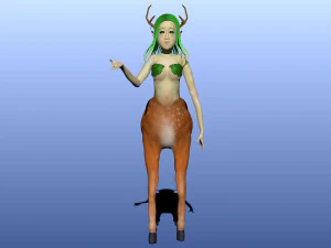 teriantropo Modello 3D