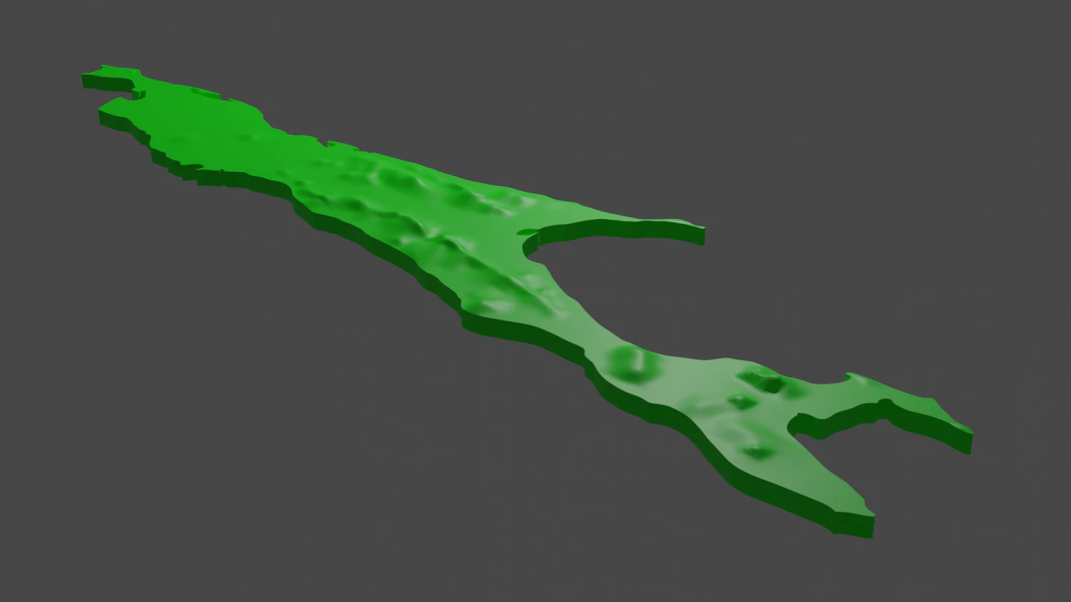 sakhalin island 3D Model .c4d .max .obj .3ds .fbx .stl .blend 
