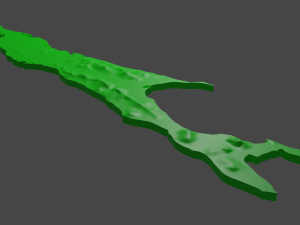 sakhalin island 3D Model