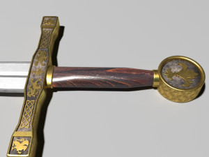 king arthurs sword 3D 模型
