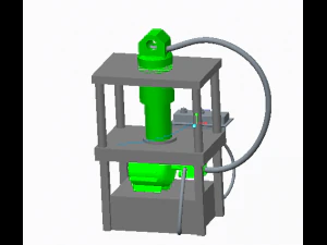 hydraulic press project 3D Model