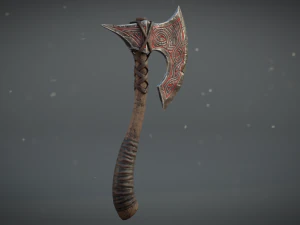 ascia vichinga Modello 3D