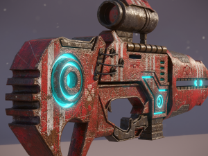 railgun 3D Model