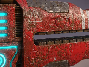 railgun 3D Model