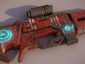 railgun 3D Model