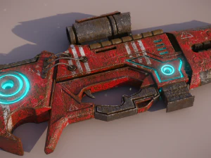 railgun 3D Model