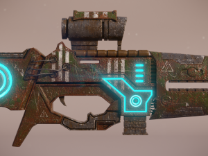 railgun 3D Model