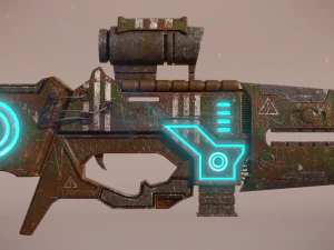 railgun 3D Model