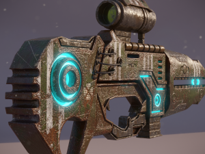 railgun 3D Model