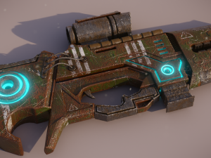 railgun 3D Model