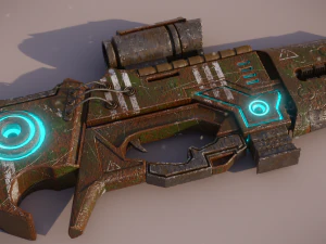 railgun 3D Model