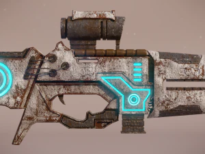 railgun 3D Model