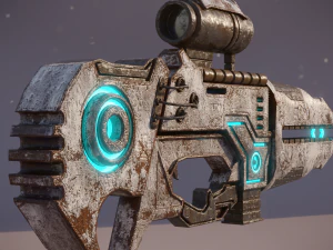 railgun 3D Model