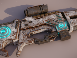 railgun 3D Model
