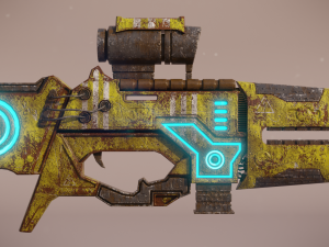 railgun 3D Model