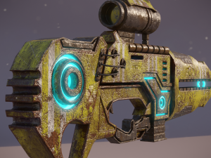 railgun 3D Model