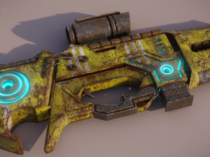 railgun 3D Model