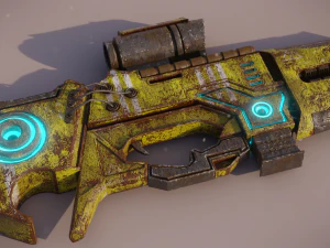 railgun 3D Model