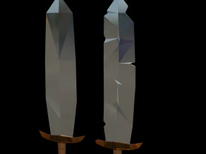 sword pack low poly 3D Model