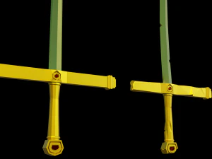 sword pack low poly 3D Model
