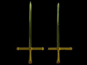 sword pack low poly 3D Model