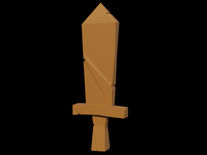 sword pack low poly 3D मॉडल