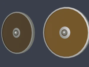 shield pack low poly 3D Model