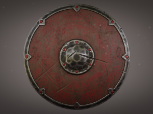 viking shield 3D 모델