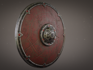 viking shield 3D 모델