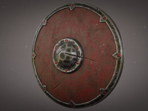 viking shield 3D 모델