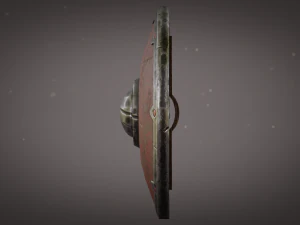 维京盾牌 3D 模型