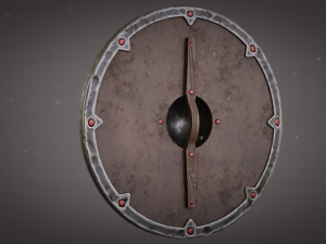 viking shield 3D 모델