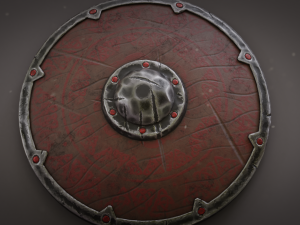viking shield 3D 모델