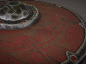 viking shield 3D 모델