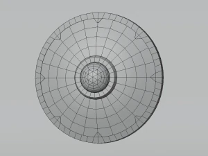 维京盾牌 3D 模型