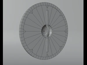 维京盾牌 3D 模型